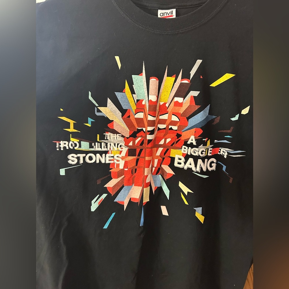 The Rolling Stones A Bigger Bang 2006 World Tour Concert T-Shirt - Picture 2 of 5
